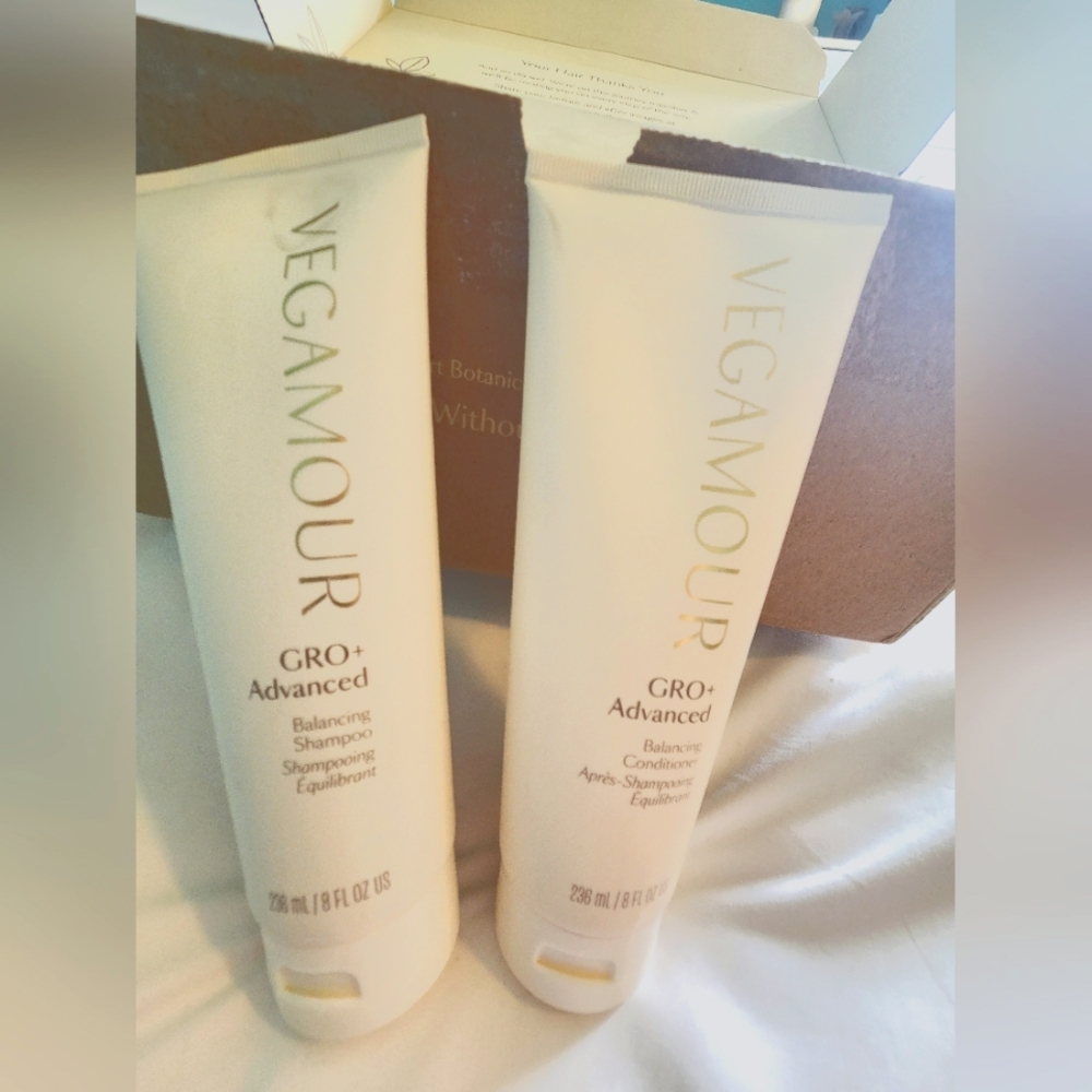 Vegamour Gro+ Advanced Shampoo and Conditioner